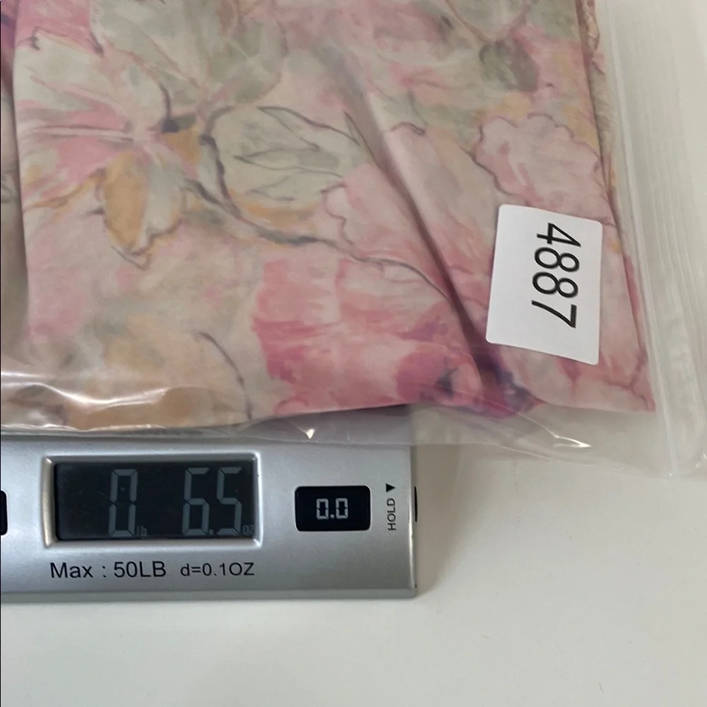 Miss Elaine Pink and‎ Cream Floral Pajama